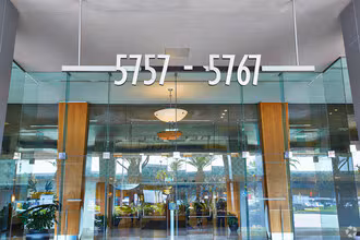 Airport Spectrum building entry