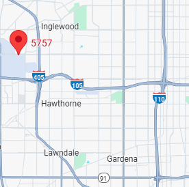 LAX area map